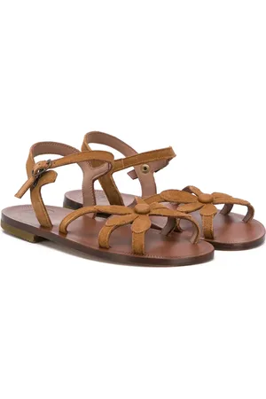 PèPè Floral strap open toe sandals