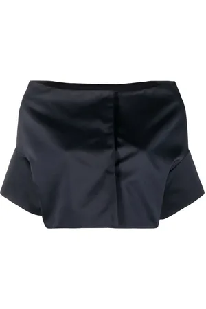 P.A.R.O.S.H. Cropped off-shoulder blouse
