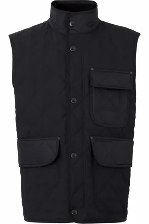 Burberry Diamond-quilted Vintage Check lined gilet