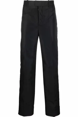 OFF-WHITE Padded straight-leg trousers