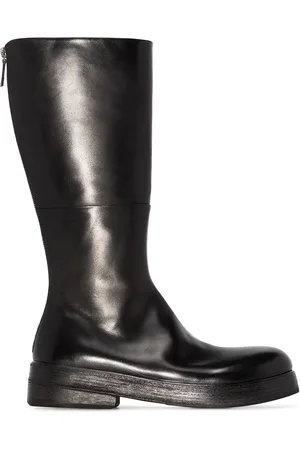 MARSÈLL Zip-up leather boots