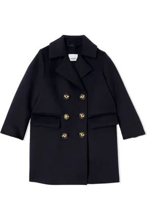 Burberry Scarf-detailed double-breasted coat