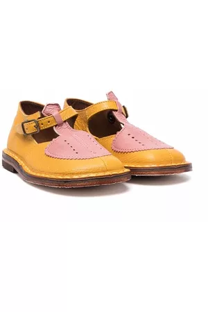 PèPè Two-tone buckle shoes