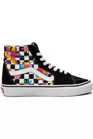 Multicolor vans high top online