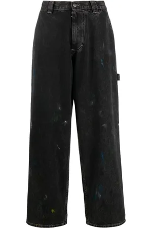 Maison Margiela Paint wide-leg jeans