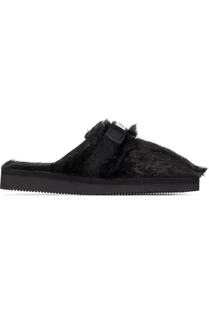 SUICOKE Zavo Zeu faux-fur slippers