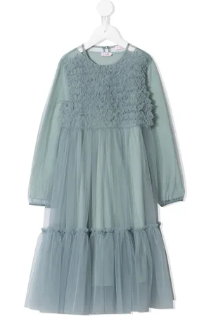 Il gufo Ruffled tiered dress