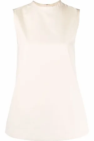 Jil Sander Sleeveless cotton top
