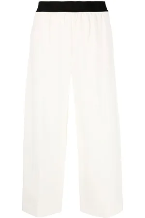 Stella McCartney Wide-leg cropped trousers