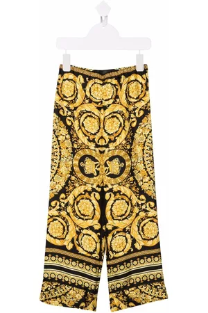 VERSACE Barocco Kids-print trousers