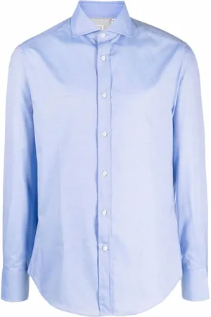 Brunello Cucinelli Long-sleeved cotton shirt