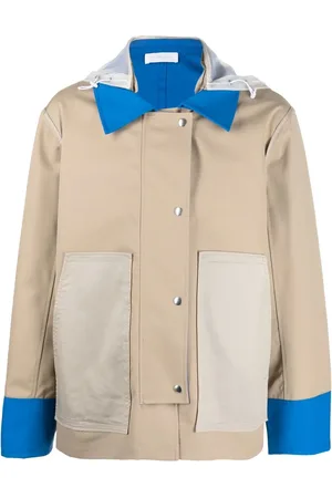 Helmut Lang Colour-block single-breasted jacket