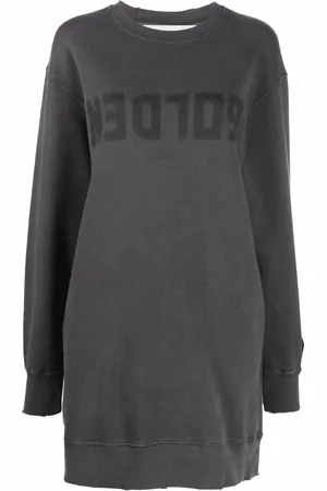 Golden Goose Logo crew-neck jumper dress