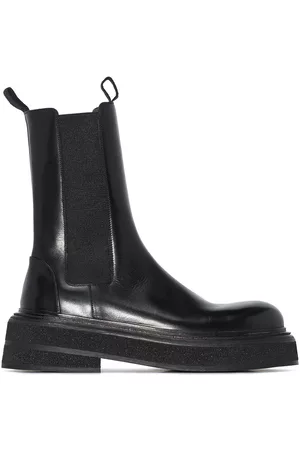 MARSÈLL Zuccone leather ankle boots