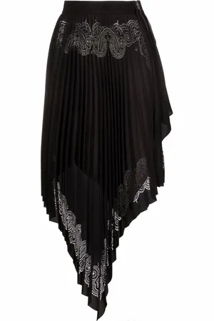 Givenchy Pleated asymmetric skirt