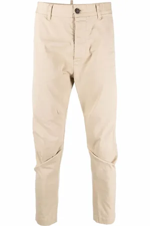 Dsquared2 Tapered cotton-blend chinos