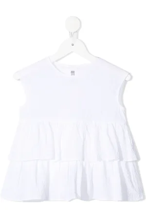 Il gufo Ruffle-trim sleeveless blouse