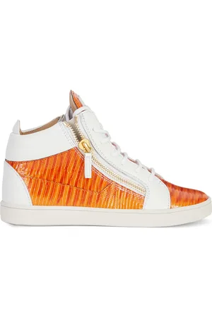 Giuseppe Zanotti Kriss snakeskin-effect leather sneakers
