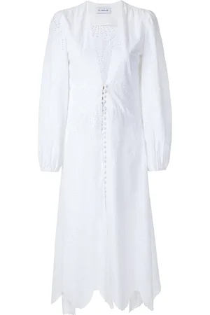 Olympiah Nielle plunge neck dress
