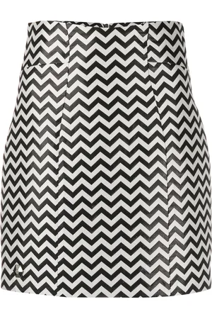 Philipp Plein Chevron mini skirt