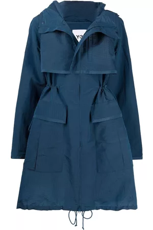 Y-3 CH2 sporty seersucker hooded parka