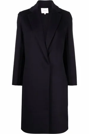 Vince Single-breasted fitted coat
