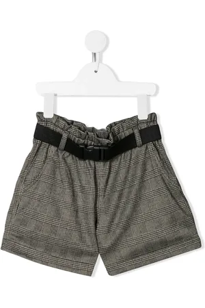 Le pandorine Check print shorts
