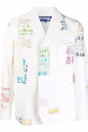 JUNYA WATANABE Patchwork-detail blazer