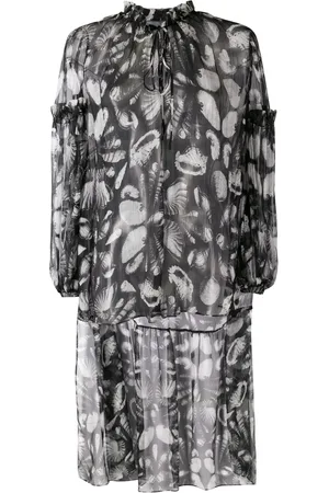 Alexander McQueen Seashell-print blouse
