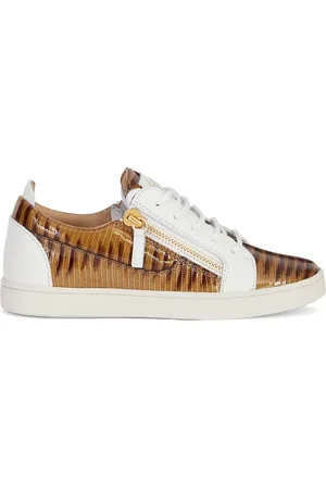 Giuseppe Zanotti Gail snakeskin-effect sneakers