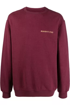 Maharishi Sweatshirts - Logo-print round neck sweatshirt