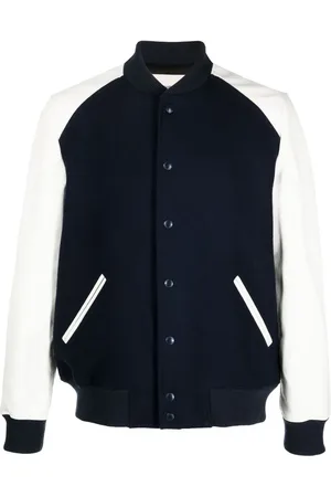 Zadig & Voltaire Birdih panelled bomber jacket