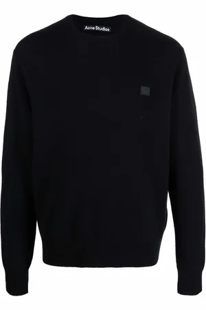 Acne Studios Face patch wool jumper