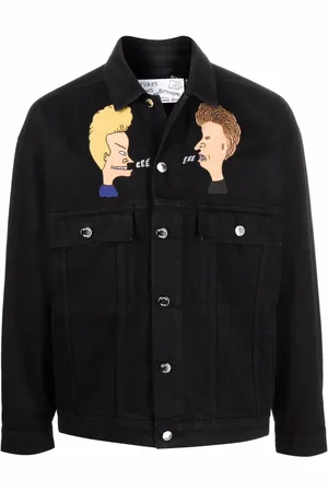 Etudes Graphic print denim jacket