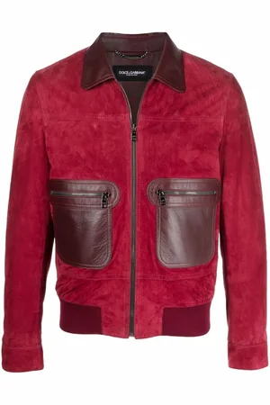 Dolce & Gabbana Suede bomber jacket