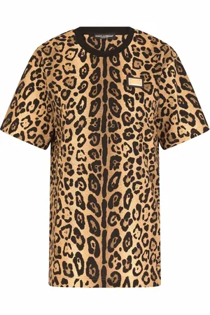 Dolce & Gabbana Leopard-print short-sleeve T-shirt