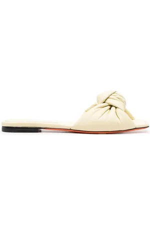 santoni Twist-strap flat sandals