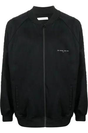 Ih Nom Uh Nit Illustrative-print bomber jacket