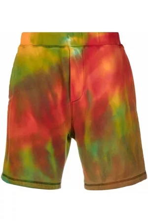 Dsquared2 Tie-dye track shorts
