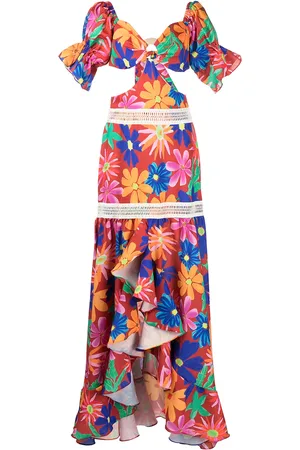 PATBO Aster Off-Shoulder Maxi Dress