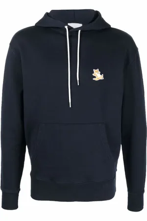 Maison Kitsuné Logo patch hoodie