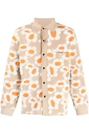 Jacquemus Le Chemise Neve Fleurs cardigan