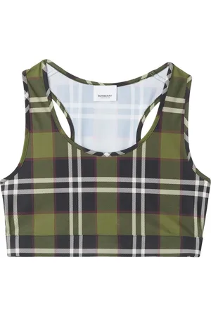 Burberry Vintage Check crop top