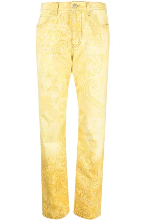 Etro Paisley-print straight-leg trousers