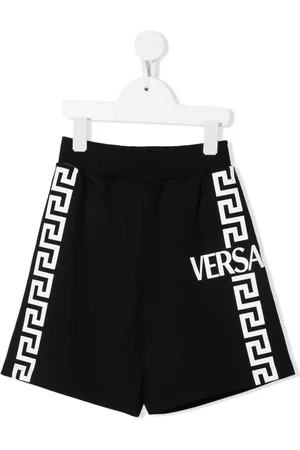 VERSACE Logo track shorts