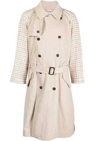 Maison Margiela Spliced belted trench coat