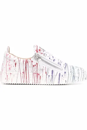 Giuseppe Zanotti Frankie paint-splatter sneakers