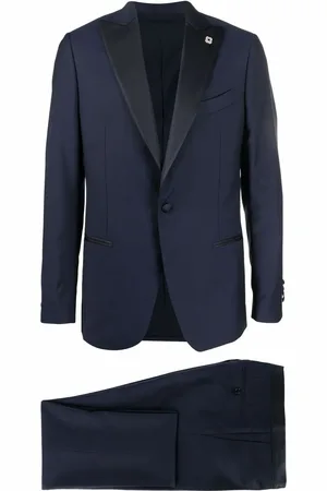 LARDINI Wool single-breasted suit