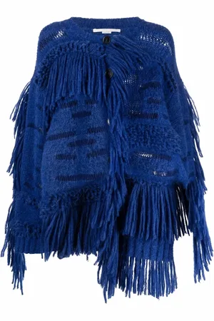 Stella McCartney Oversized fringed jumper