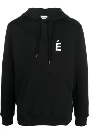 Etudes Klein logo-patch hoodie